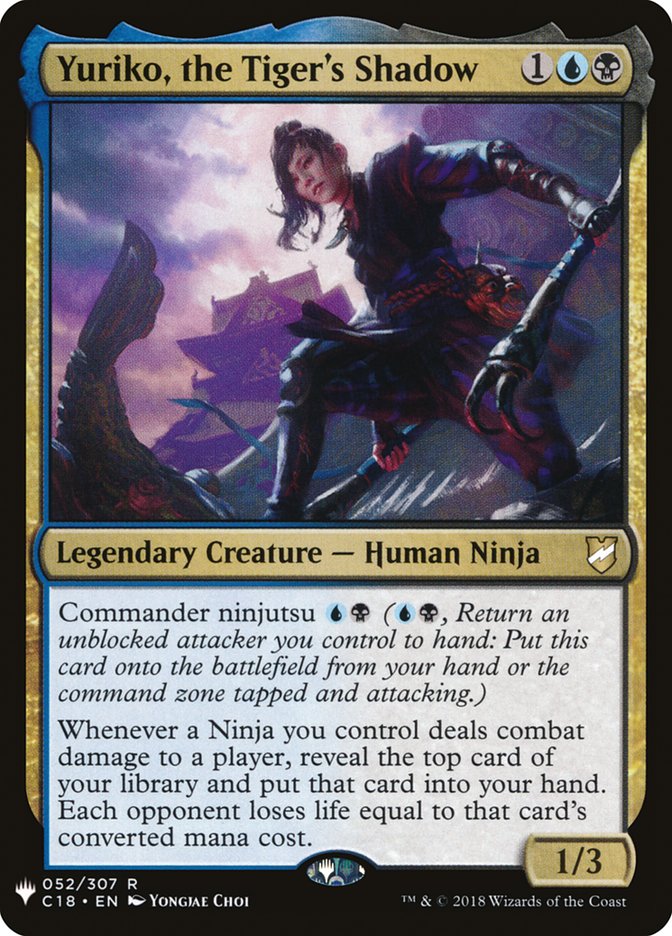 Yuriko, the Tiger's Shadow [The List] Magic: The Gathering