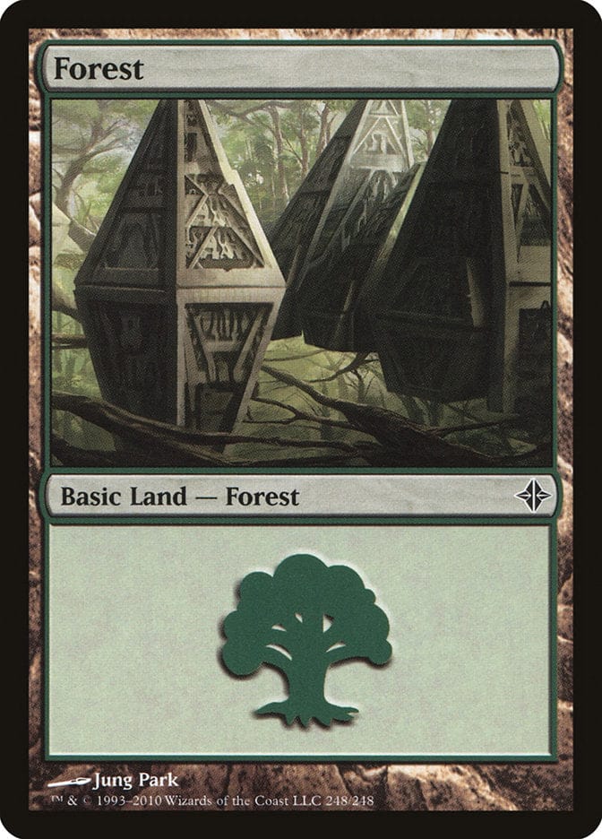 Forest (248) [Rise of the Eldrazi] Magic: The Gathering