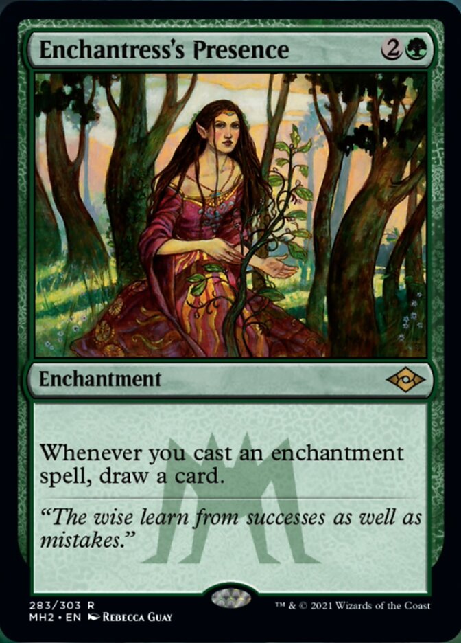 Enchantress's Presence (Foil Etched) [Modern Horizons 2] Magic: The Gathering