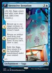 Inventive Iteration // Living Breakthrough (Extended Art) [Kamigawa: Neon Dynasty] Magic: The Gathering