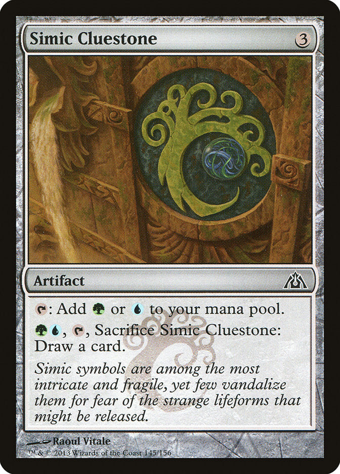 Simic Cluestone [Dragon's Maze] Magic: The Gathering