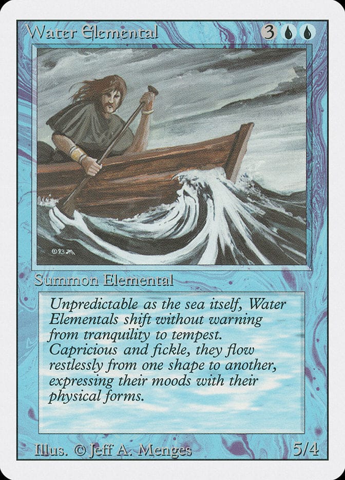 Water Elemental [Revised Edition] Magic: The Gathering