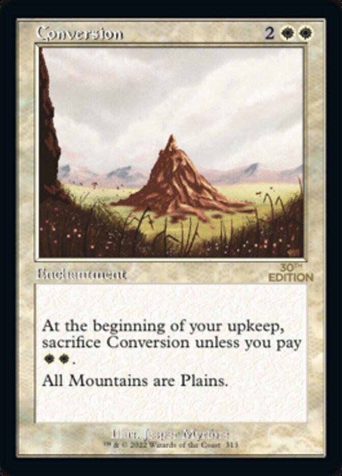 Conversion (Retro) [30th Anniversary Edition] Magic: The Gathering