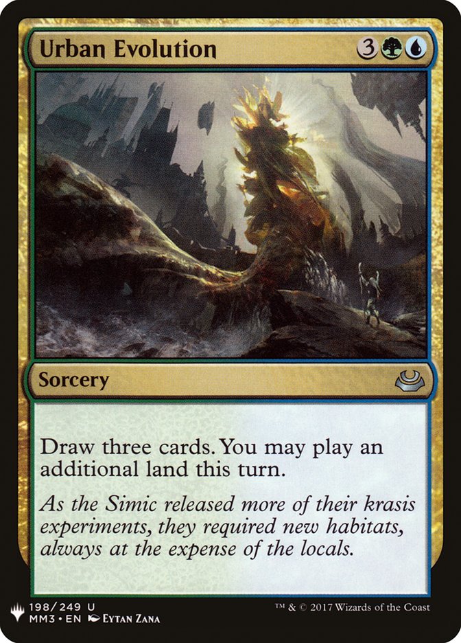 Urban Evolution [Mystery Booster] Magic: The Gathering