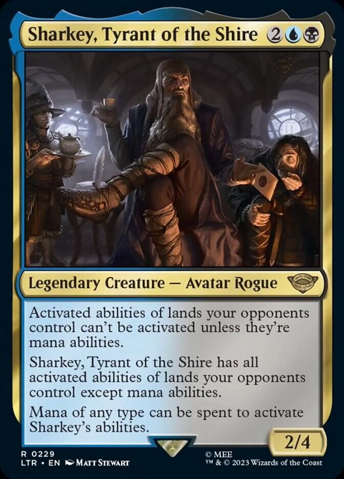 Sharkey, Tyrant of the Shire [The Lord of the Rings: Tales of Middle-Earth] Magic: The Gathering