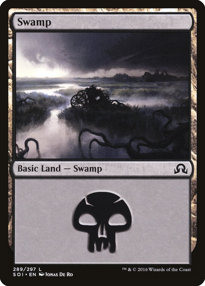 Swamp (289) [Shadows over Innistrad] Magic: The Gathering