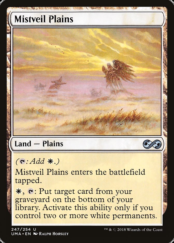 Mistveil Plains [Ultimate Masters] Magic: The Gathering