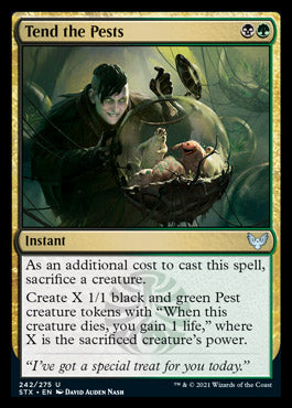 Tend the Pests [Strixhaven: School of Mages] Magic: The Gathering
