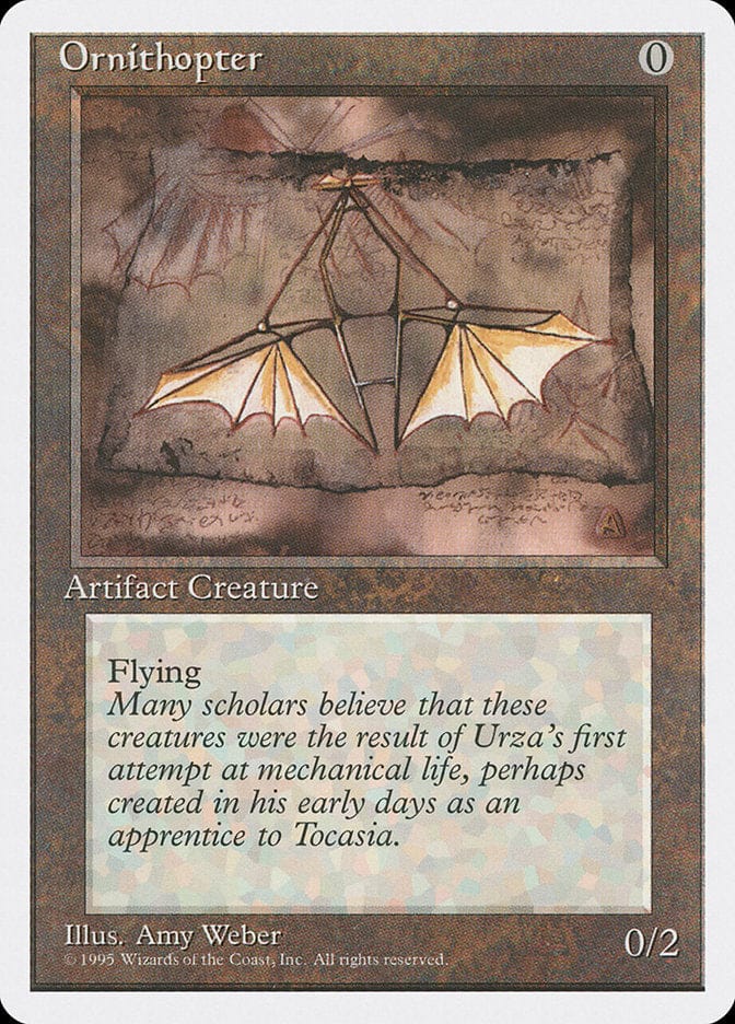 Ornithopter [Fourth Edition] Magic: The Gathering