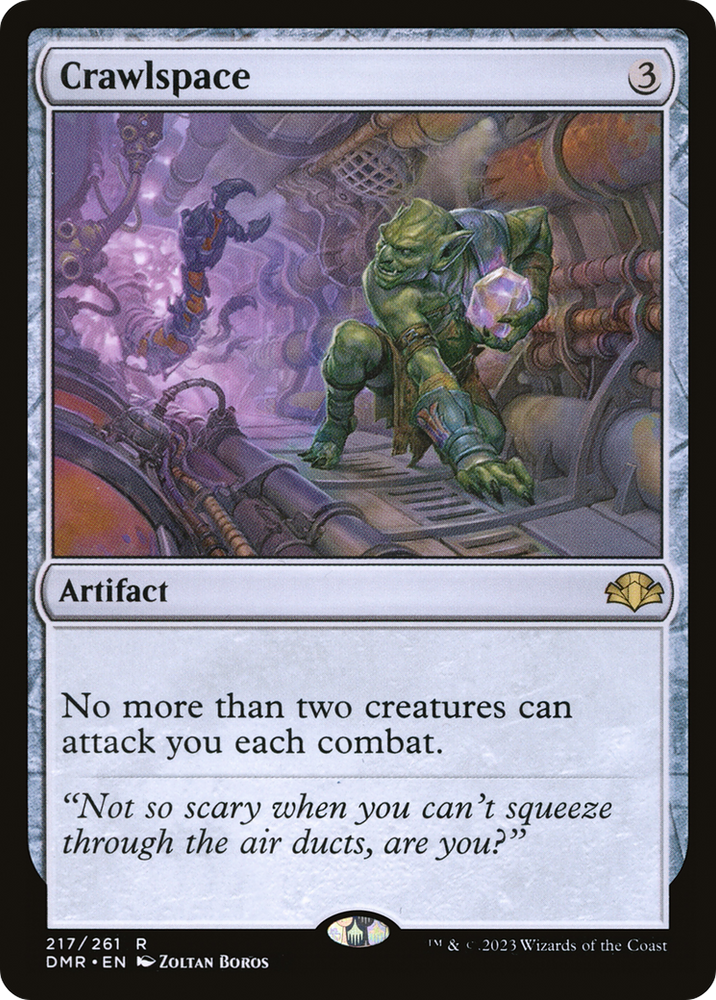 Crawlspace [Dominaria Remastered] Magic: The Gathering