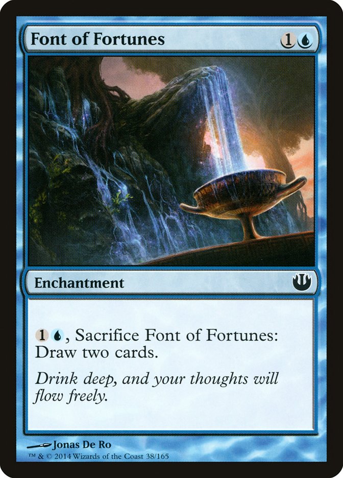 Font of Fortunes [Journey into Nyx] Magic: The Gathering