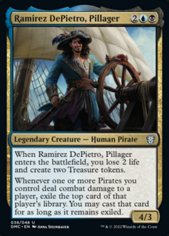 Ramirez DePietro, Pillager [Dominaria United Commander] Magic: The Gathering
