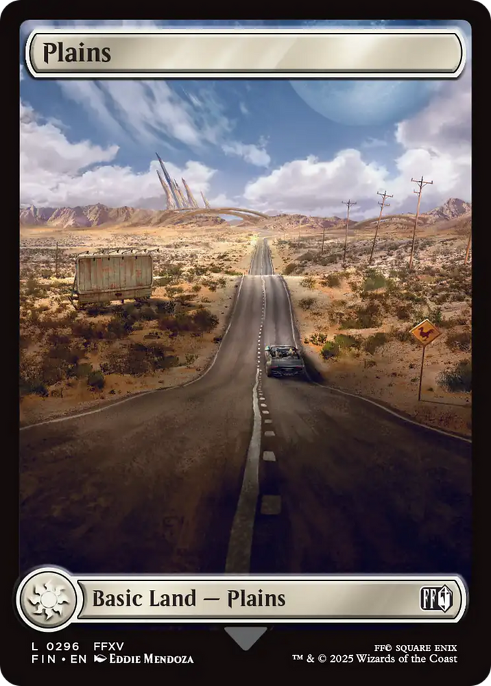 Plains (0296) [FINAL FANTASY] Magic: The Gathering