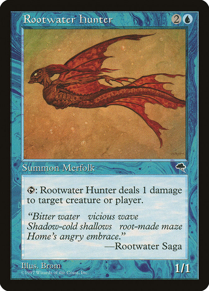 Rootwater Hunter [Tempest] Magic: The Gathering