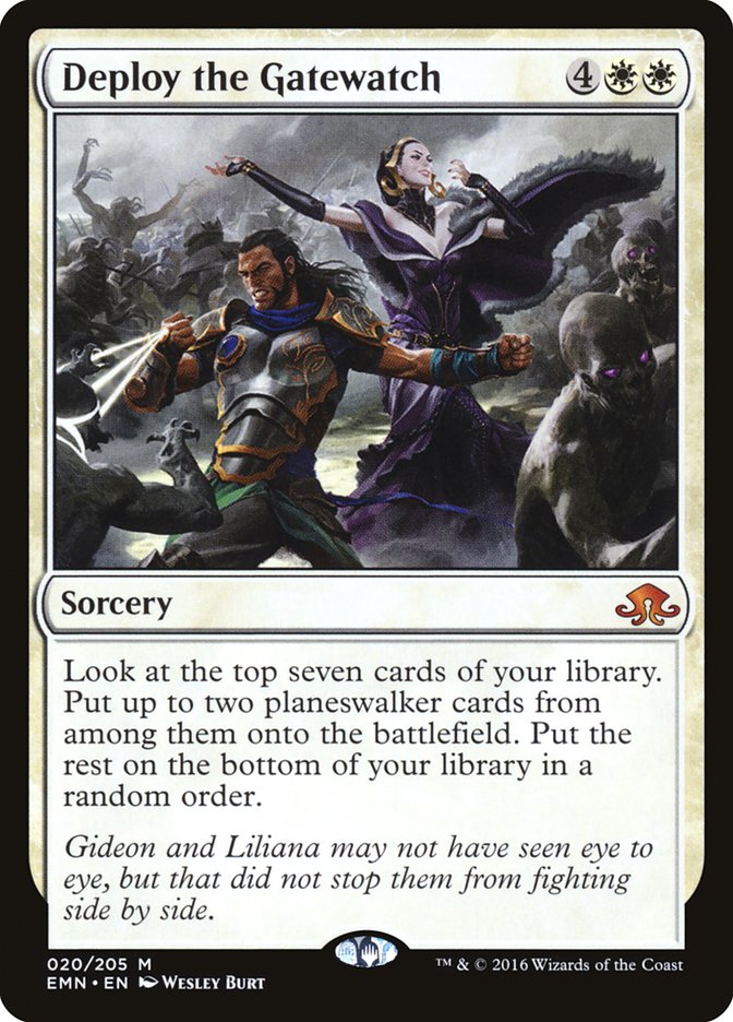 Deploy the Gatewatch [Eldritch Moon] Magic: The Gathering