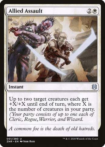 Allied Assault [Zendikar Rising] Magic: The Gathering