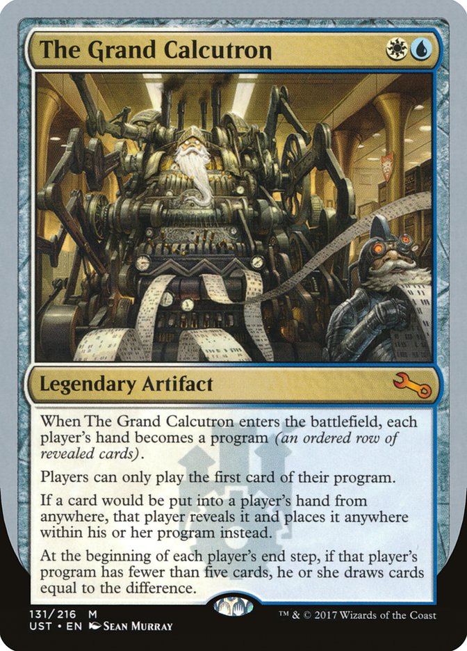 The Grand Calcutron [Unstable] Magic: The Gathering