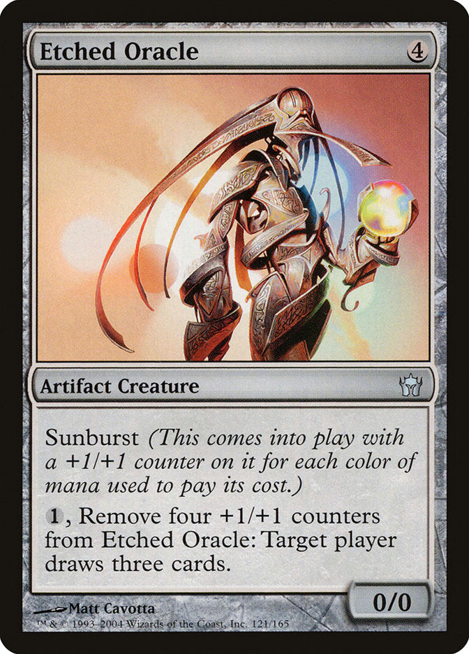 Etched Oracle [Fifth Dawn] Magic: The Gathering