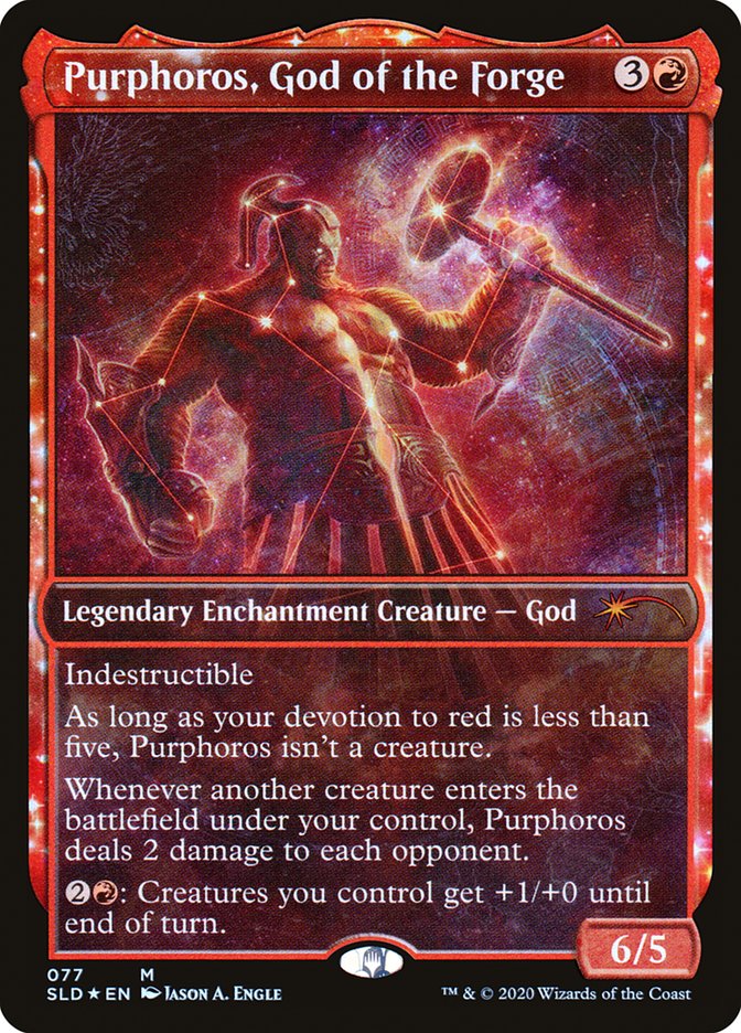 Purphoros, God of the Forge [Secret Lair Drop Series] Magic: The Gathering