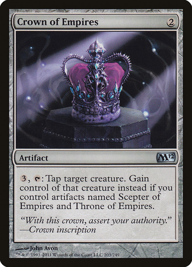 Crown of Empires [Magic 2012] Magic: The Gathering