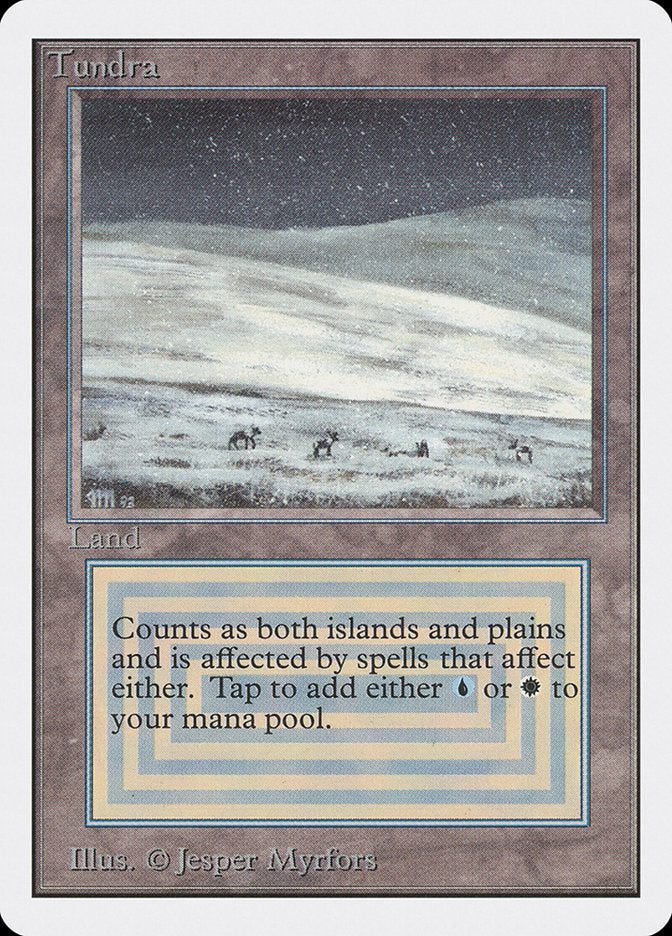 Tundra [Unlimited Edition] Magic: The Gathering