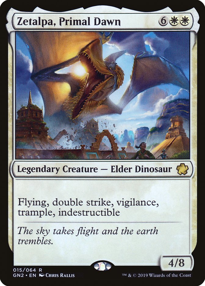 Zetalpa, Primal Dawn [Game Night 2019] Magic: The Gathering