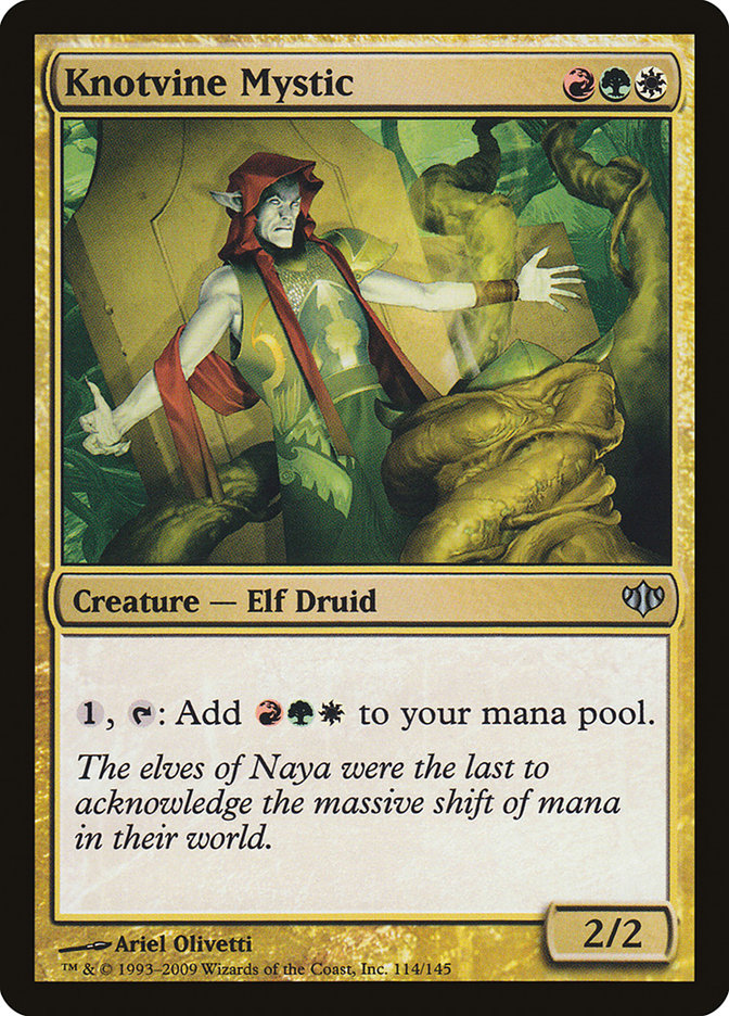 Knotvine Mystic [Conflux] Magic: The Gathering