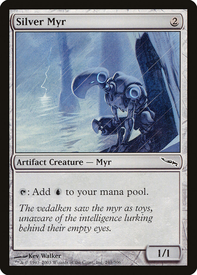 Silver Myr [Mirrodin] Magic: The Gathering