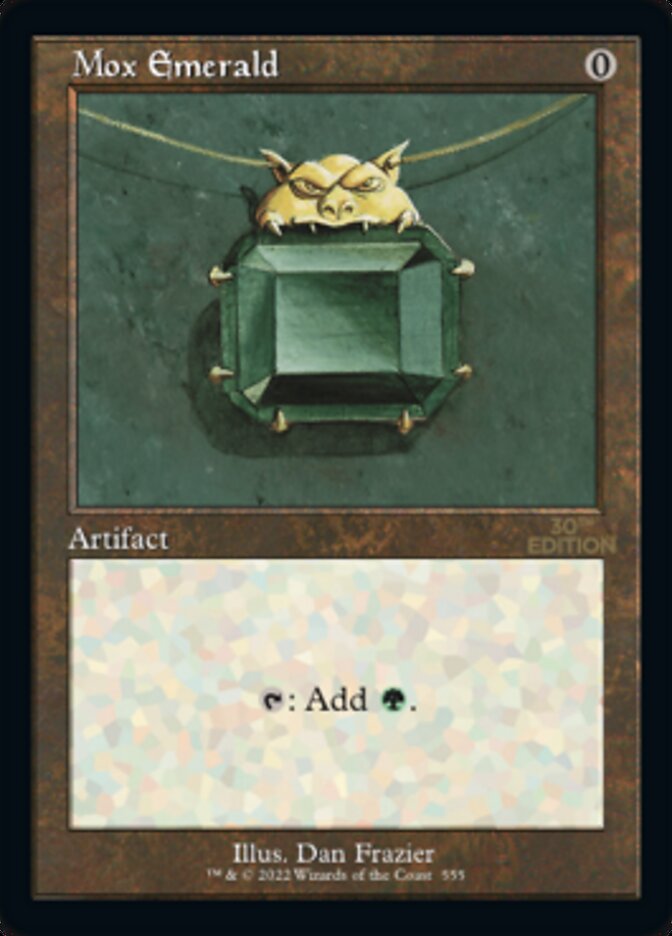 Mox Emerald (Retro) [30th Anniversary Edition] Magic: The Gathering