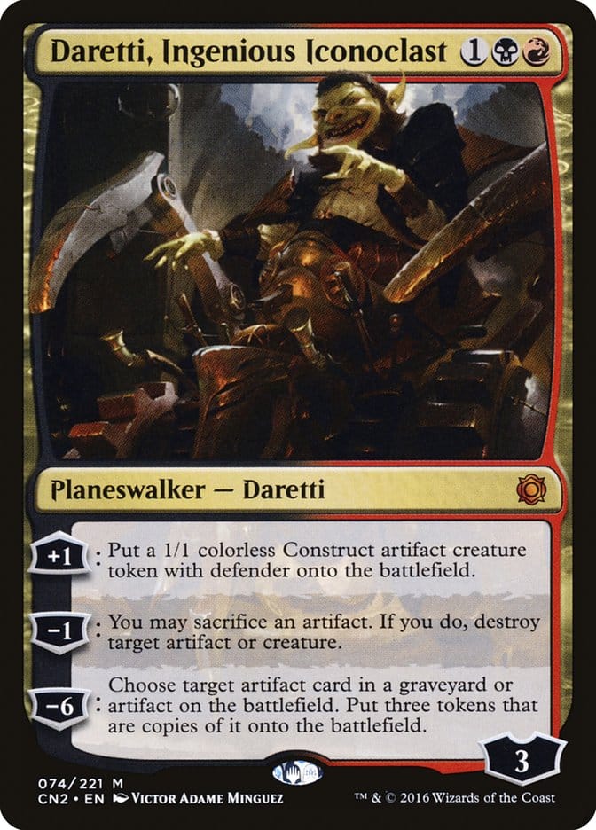 Daretti, Ingenious Iconoclast [Conspiracy: Take the Crown] Magic: The Gathering