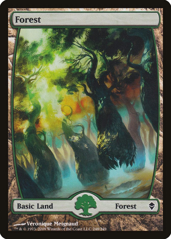 Forest (248) [Zendikar] Magic: The Gathering