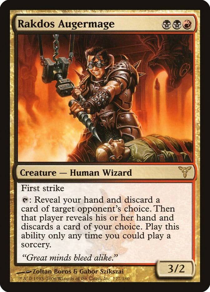 Rakdos Augermage [Dissension] Magic: The Gathering