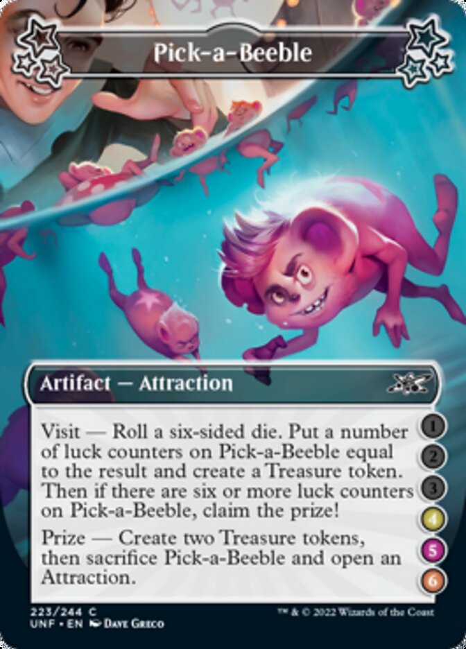 Pick-a-Beeble (4-5-6) [Unfinity] Magic: The Gathering