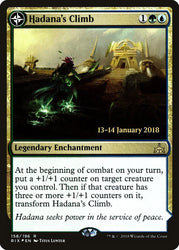 Hadana's Climb // Winged Temple of Orazca [Rivals of Ixalan Prerelease Promos] Magic: The Gathering