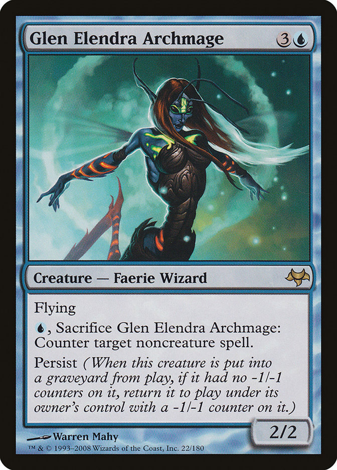 Glen Elendra Archmage [Eventide] Magic: The Gathering