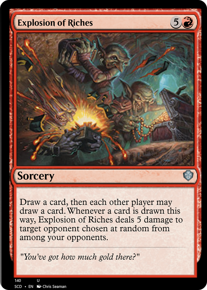 Explosion of Riches [Starter Commander Decks] Magic: The Gathering