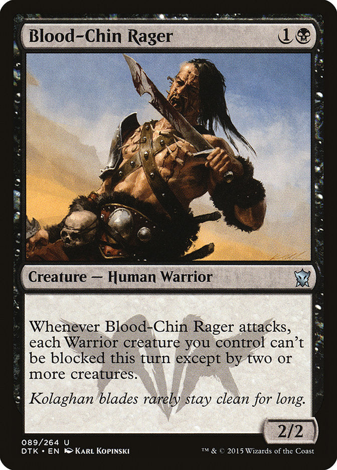 Blood-Chin Rager [Dragons of Tarkir] Magic: The Gathering