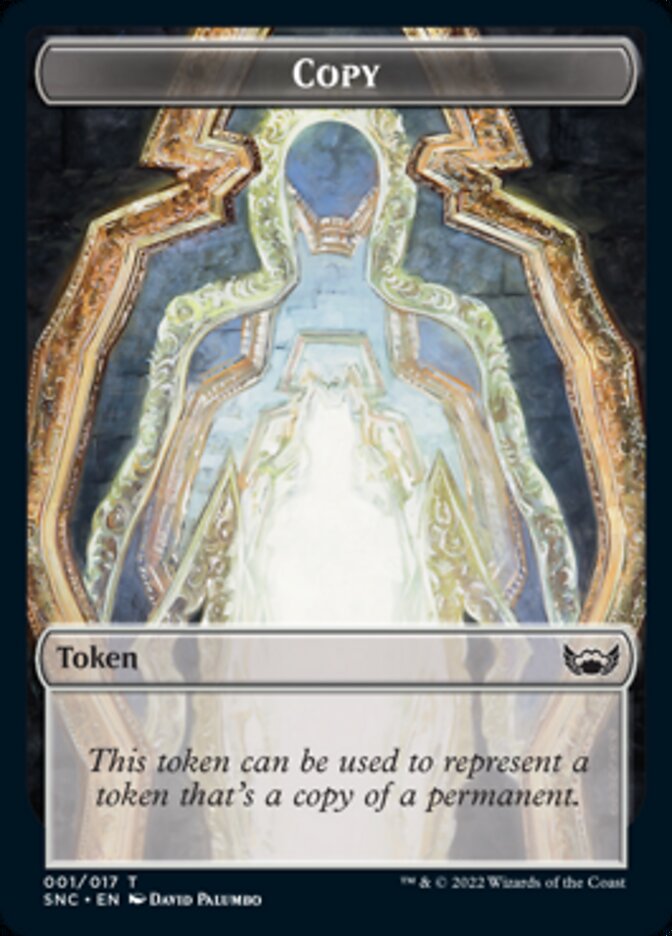 Treasure (013) // Copy Double-Sided Token [Streets of New Capenna Tokens] Magic: The Gathering