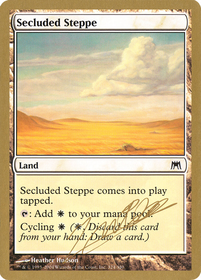Secluded Steppe (Julien Nuijten) [World Championship Decks 2004] Magic: The Gathering