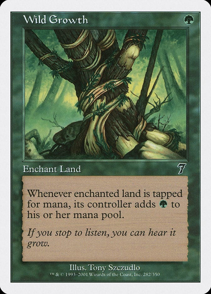 Wild Growth [Seventh Edition] Magic: The Gathering
