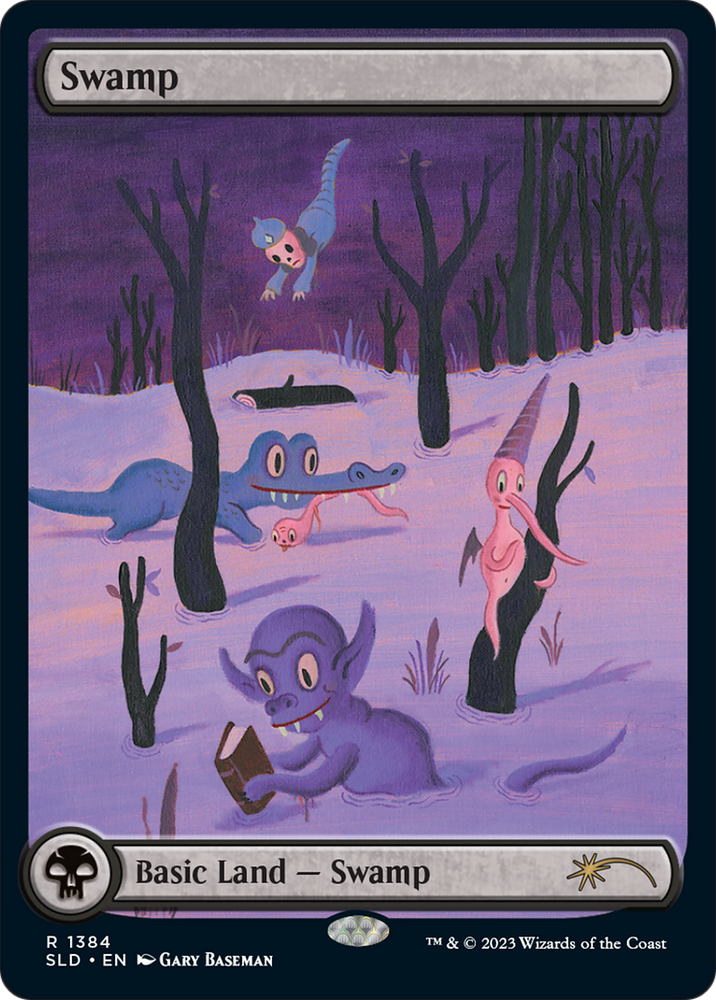 Swamp (1384) [Secret Lair Drop Series] Magic: The Gathering