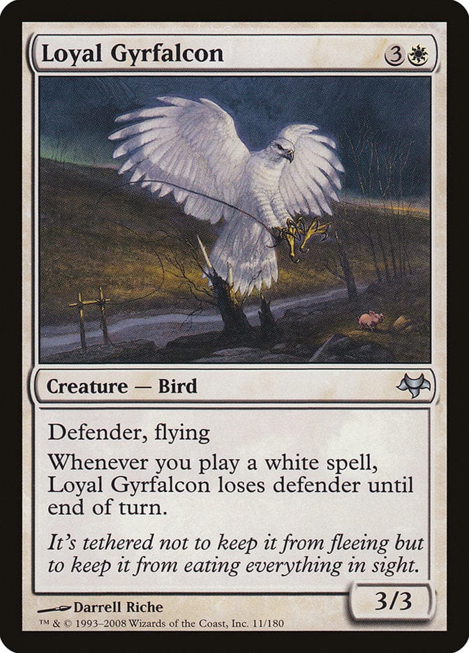 Loyal Gyrfalcon [Eventide] Magic: The Gathering