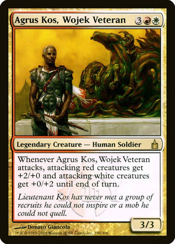 Agrus Kos, Wojek Veteran [Ravnica: City of Guilds] Magic: The Gathering