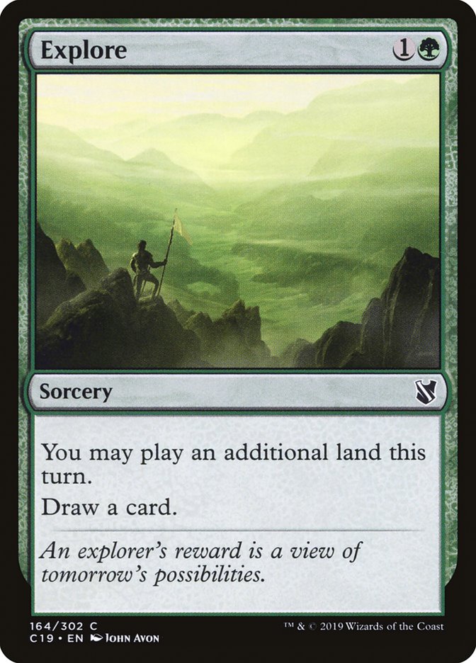Explore [Commander 2019] Magic: The Gathering