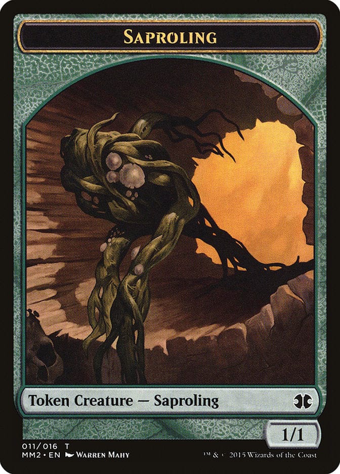 Saproling Token [Modern Masters 2015 Tokens] Magic: The Gathering