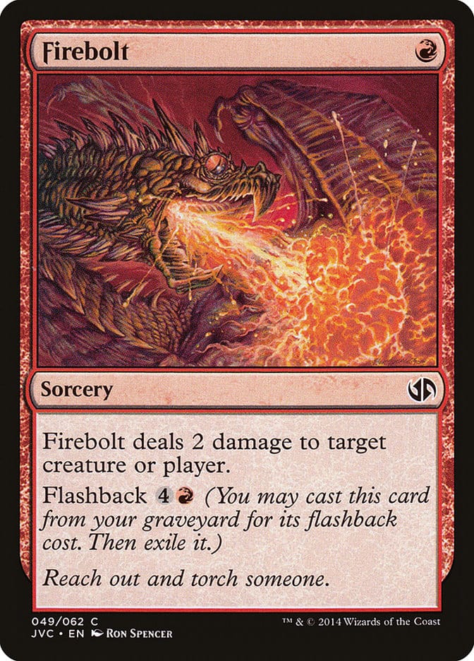Firebolt [Duel Decks Anthology] Magic: The Gathering