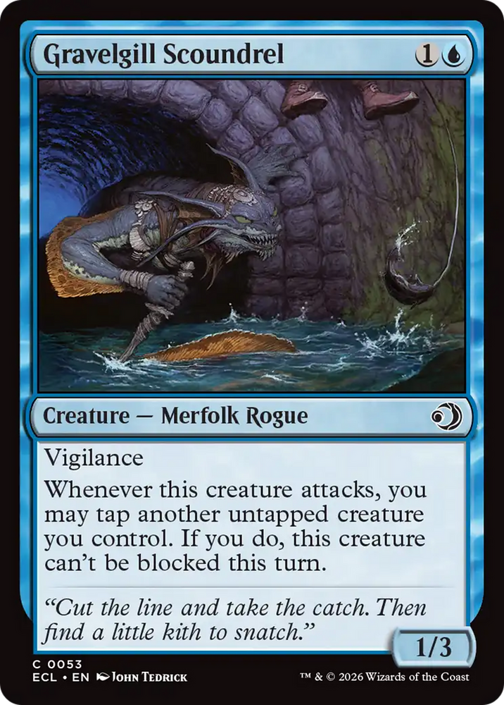 Gravelgill Scoundrel [Lorwyn Eclipsed] Magic: The Gathering