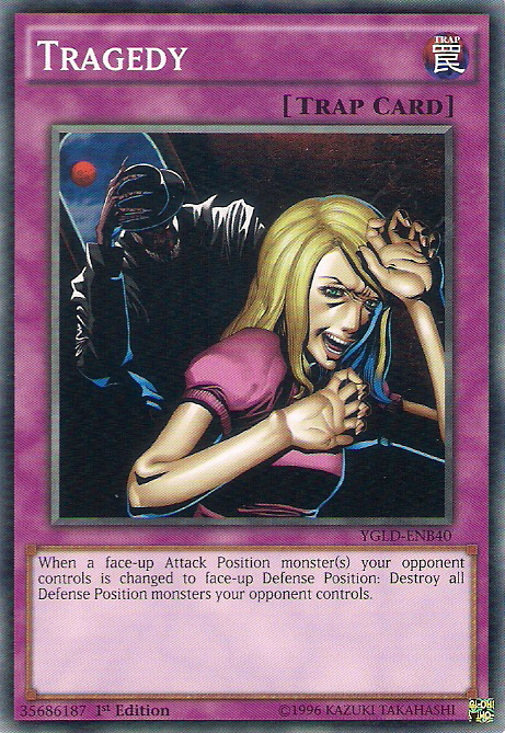 Tragedy [YGLD-ENB40] Common Yu-Gi-Oh!