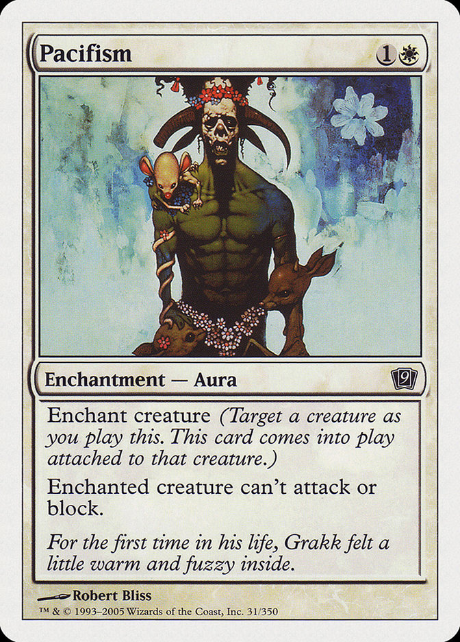 Pacifism [Ninth Edition] Magic: The Gathering