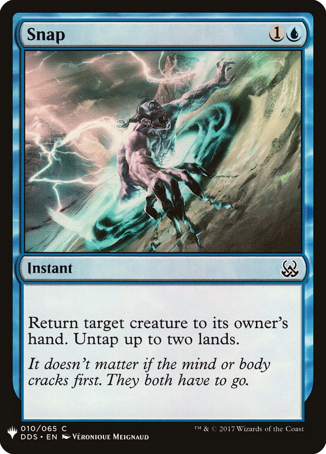 Snap [Mystery Booster] Magic: The Gathering